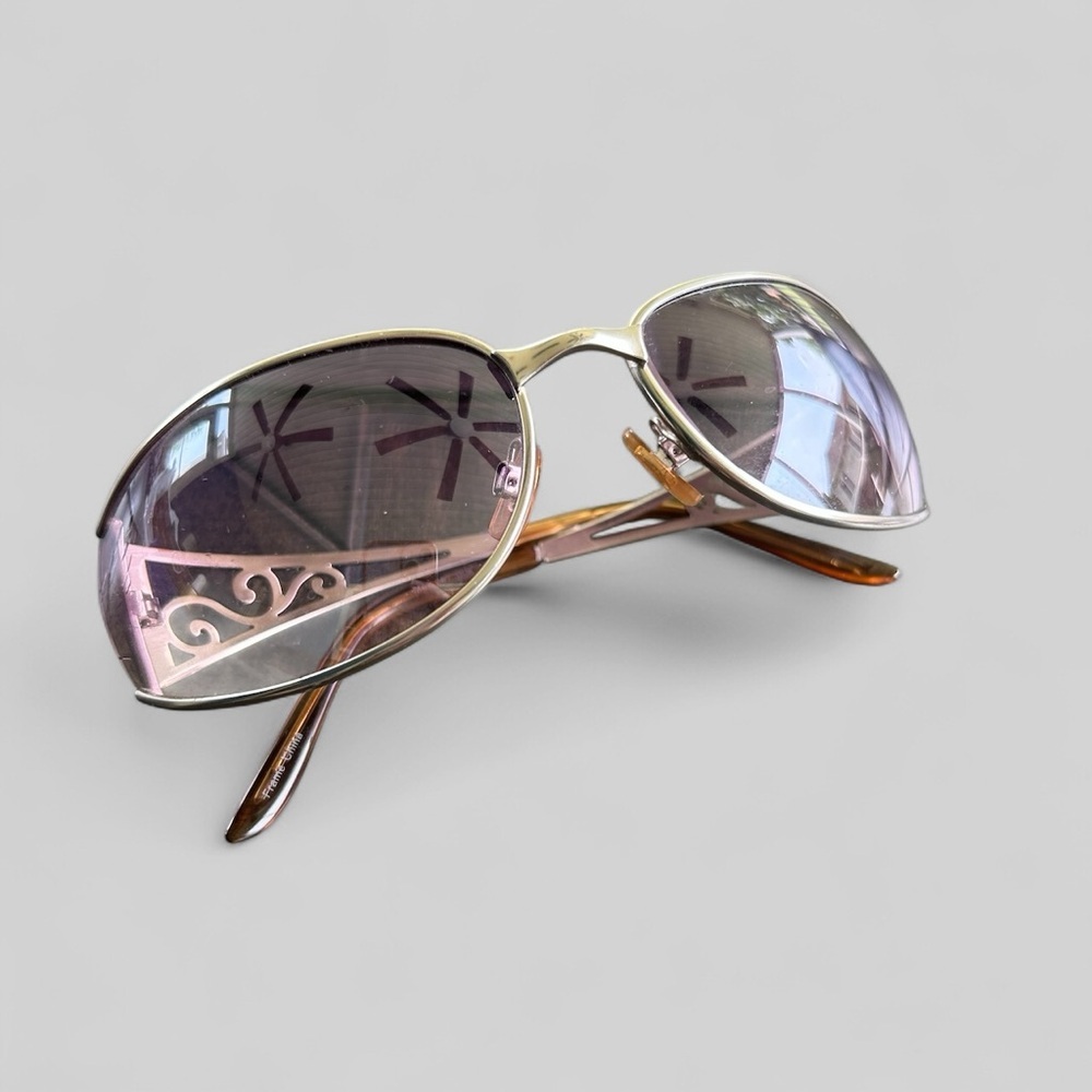 Vintage Unbranded rose colored fancy boho chic sunnies